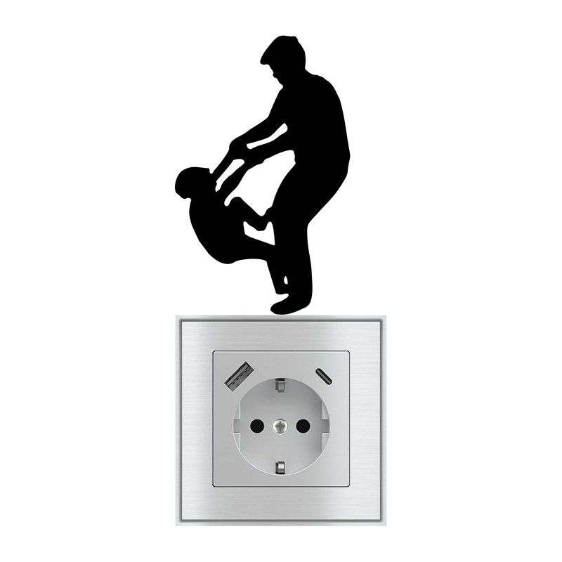 استیکر کلید و پریز کد ST-2