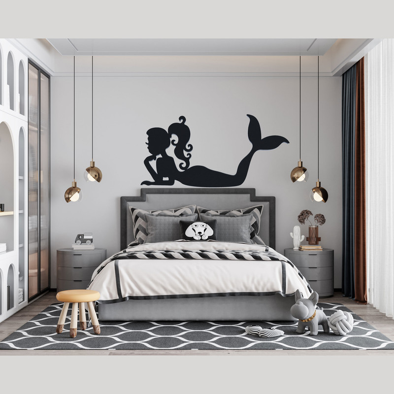 استیکر آرتافرین مدل پری دریایی B