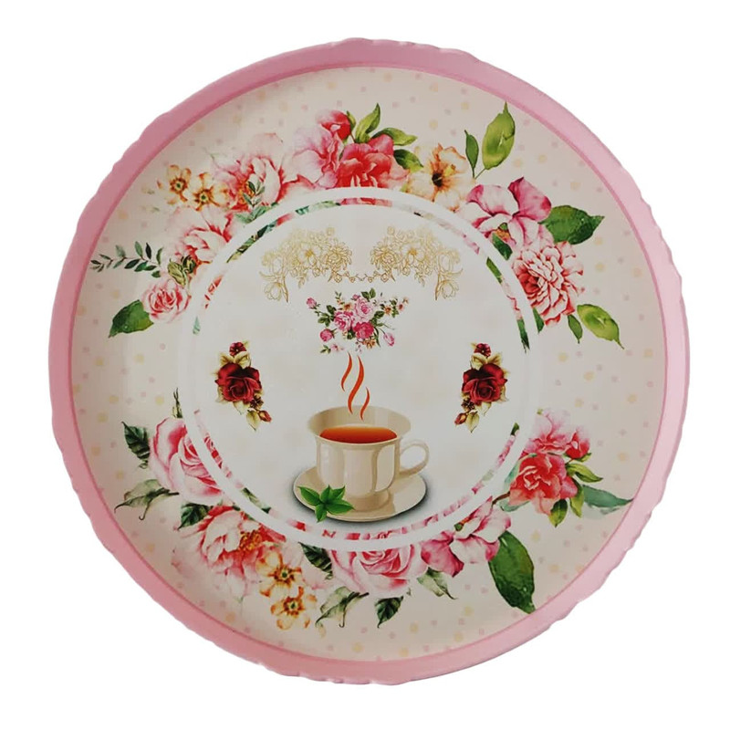 کیک خوری طرح گل و فنجان مدل pe757