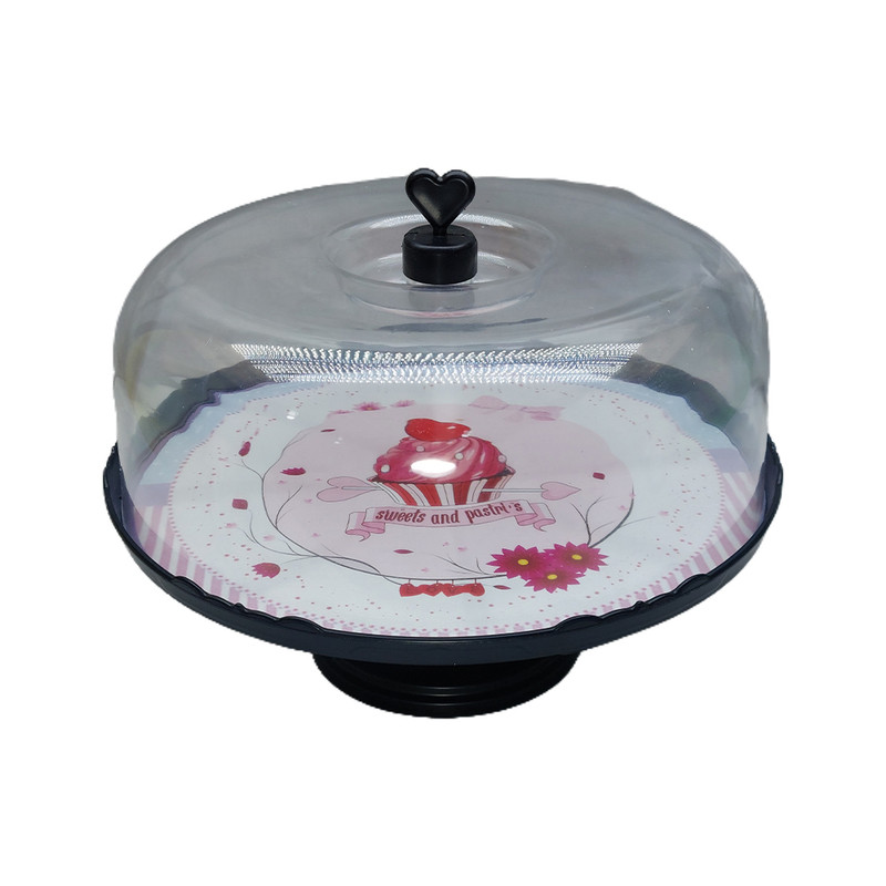 کیک خوری طرح گل و کیک