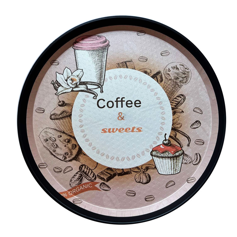 سینی مدل Coffee and sweets