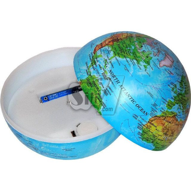 ماکت دکوری مدل کره زمین چرخان