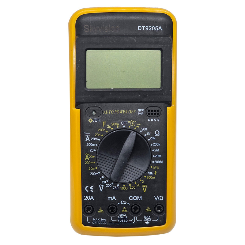 مولتی متر اسکای ویژن مدل DT9205A