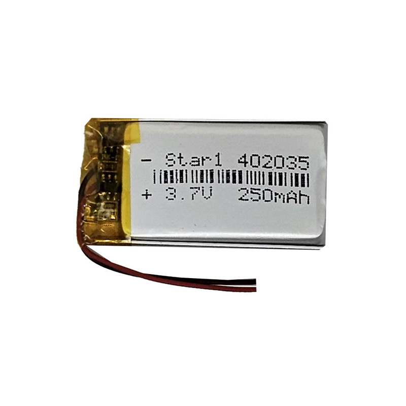 باتری لیتیوم یون استاروان مدل 402035 ظرفیت 250 میلی آمپر ساعت