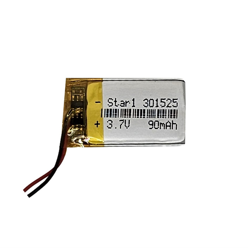 باتری لیتیوم یون استاروان مدل 301525 ظرفیت 90 میلی آمپر ساعت