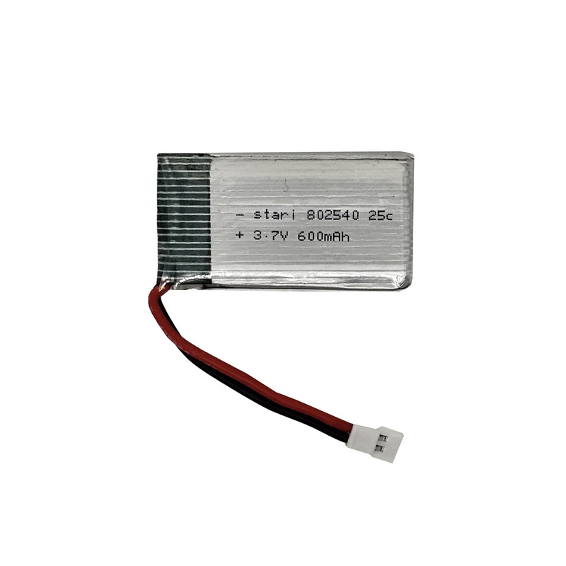 باتری لیتیومی استار آی مدل 802540-25c ظرفیت 600 میلی آمپر ساعت