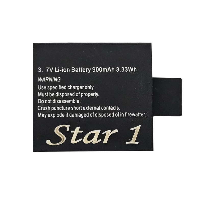 باتری دوربین ورزشی استار وان مدل 900mAh
