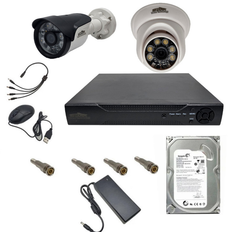 سیستم امنیتی شارک مدل AHD-WARM2mp-1