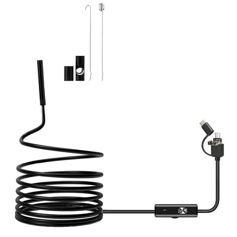 دوربین شلنگی مدل چراغدار کد New 2025