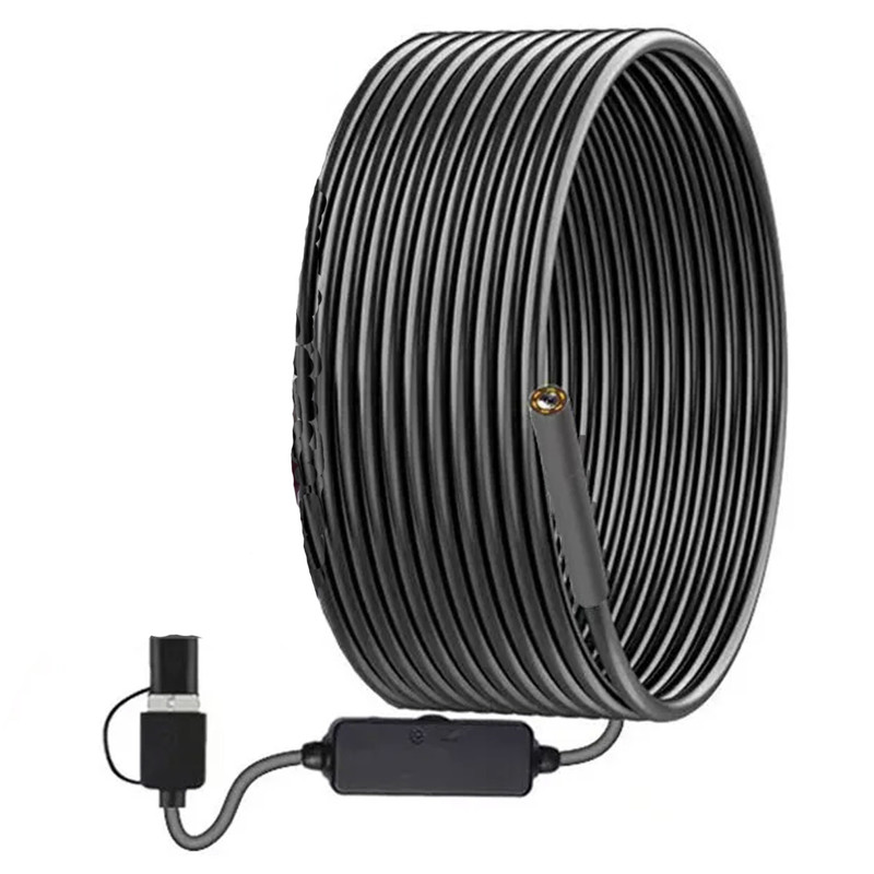 دوربین شلنگی مدل سیم سخت منعطف 20M LED NEW