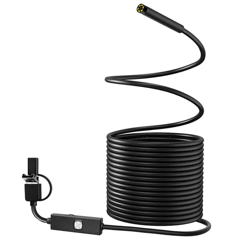 دوربین شلنگی مدل اتوفوکوس شکل پذیر فلزی 10M 5MP