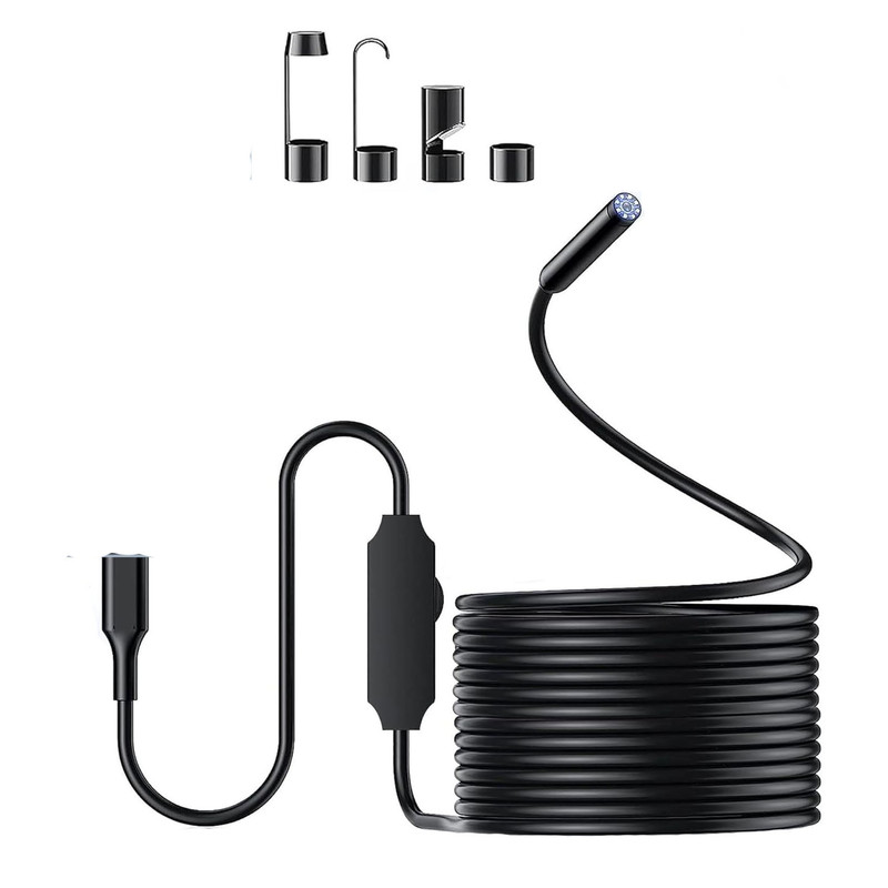 دوربین شلنگی مدل فلزی منعطف کد 10M 5MP Auto Fokus HD 