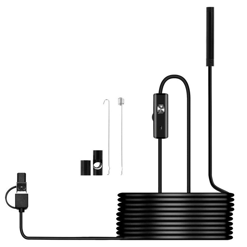  دوربین شلنگی مدل فلزی منعطف کد 10Meters LED NEW