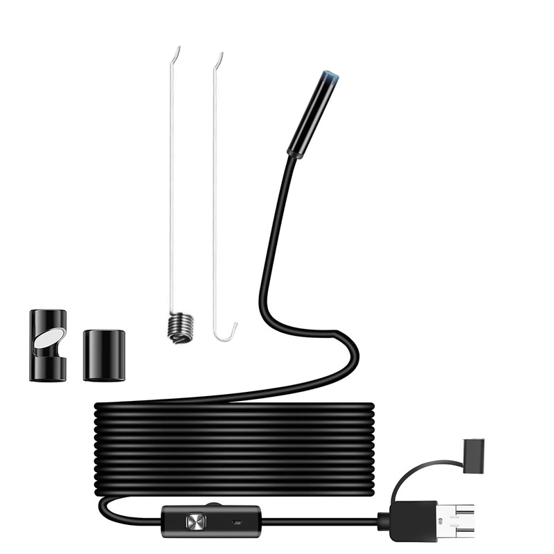 دوربین شلنگی مدل ضدآب چراغدار کد 10M NEW