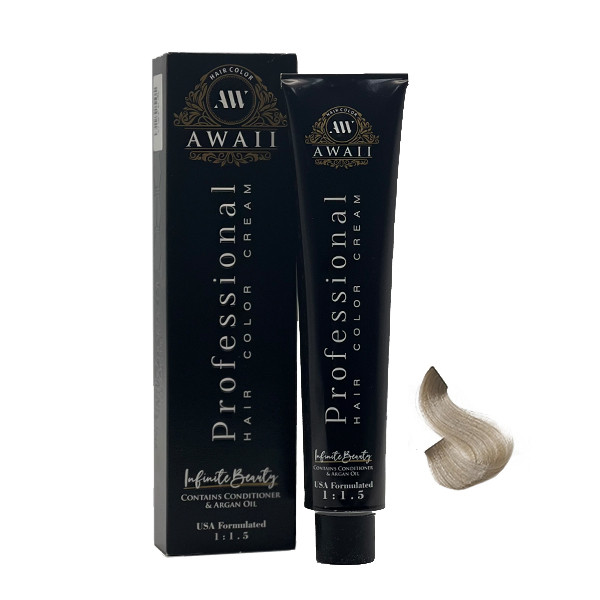 رنگ مو آوایی شماره 10.32 حجم 120 میلی لیتر رنگ بلوند بژ فوق العاده روشن