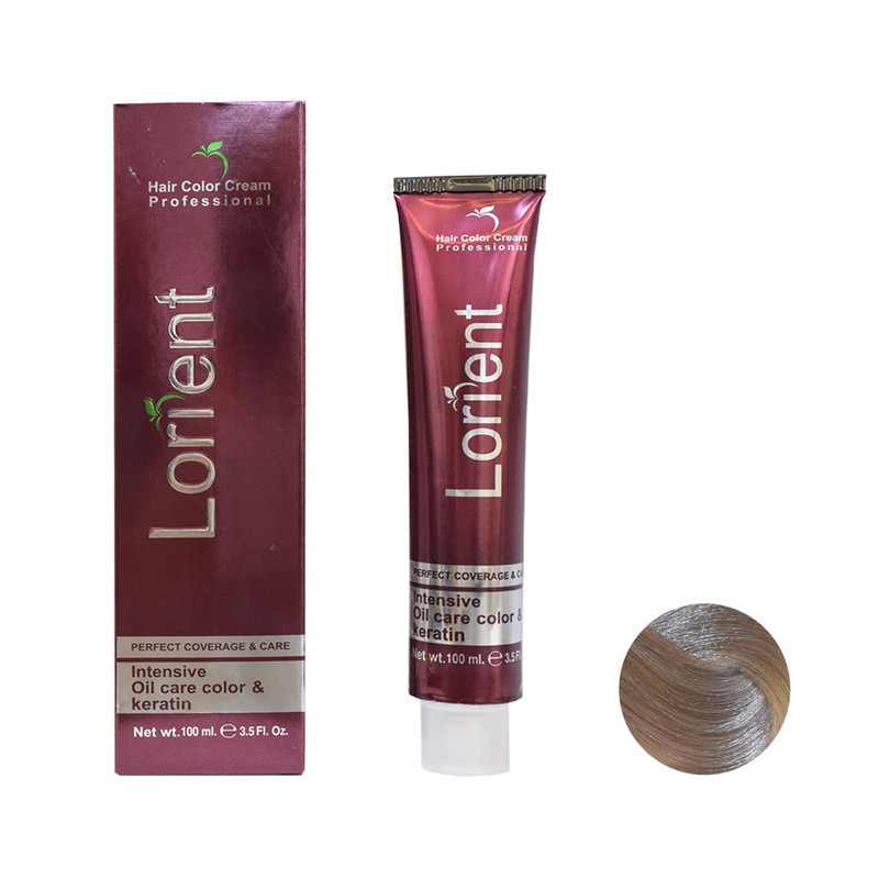 رنگ مو لورینت شماره A7 حجم 100 میلی لیتر رنگ بلوند خاکستری روشن