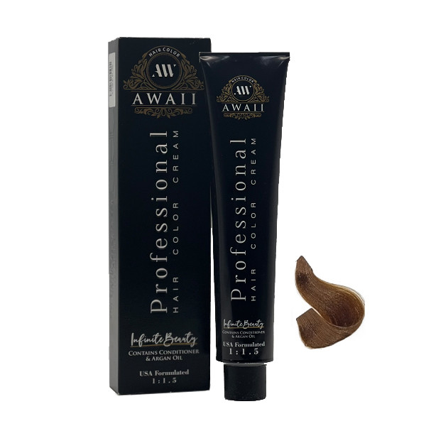 رنگ مو آوایی شماره 7.3 حجم 120 میلی لیتر رنگ بلوند طلایی متوسط