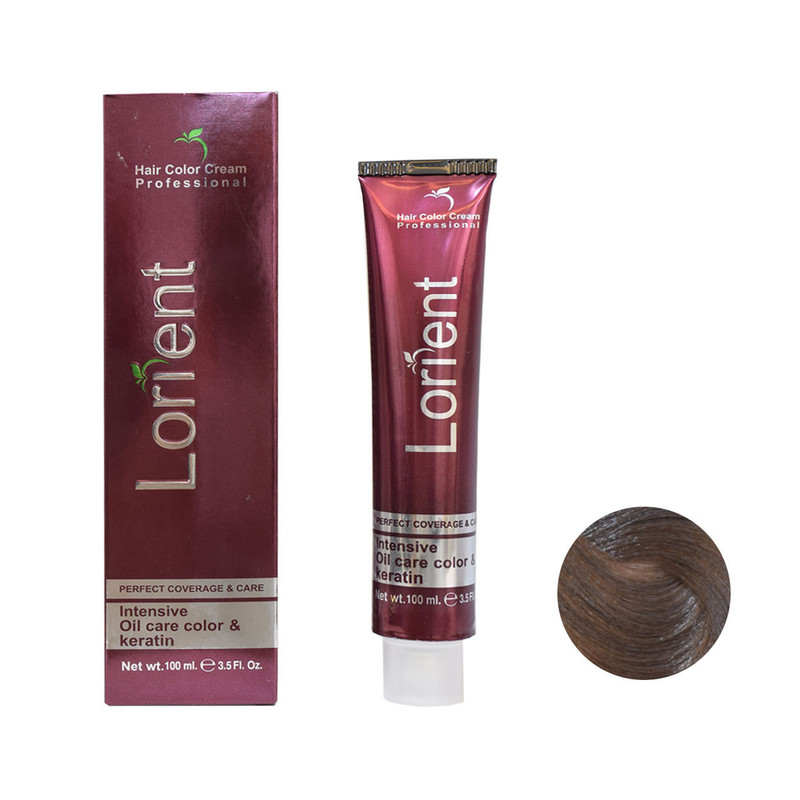 رنگ مو لورینت شماره C5 حجم 100 میلی لیتر رنگ بلوند دودی تیره