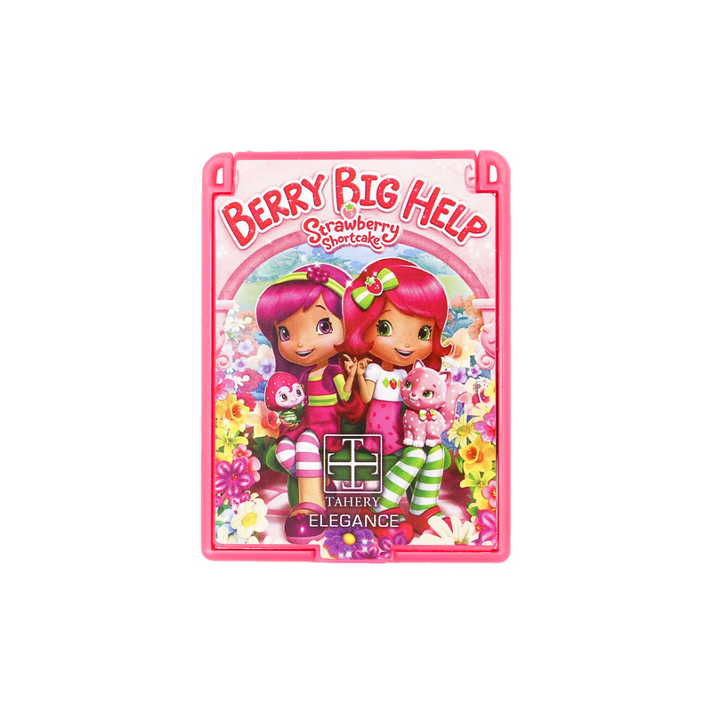 آینه جیبی طاهری مدل الگانس طرح دختر توت فرنگی