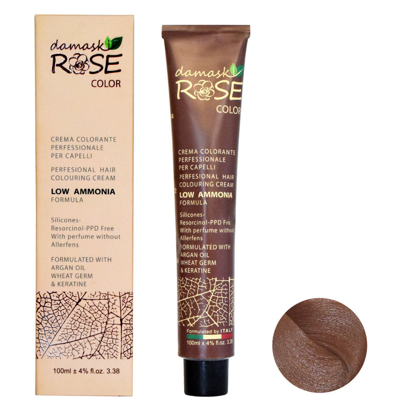 رنگ مو داماسک رز شماره PR3 حجم 100 میلی لیتر رنگ هلویی