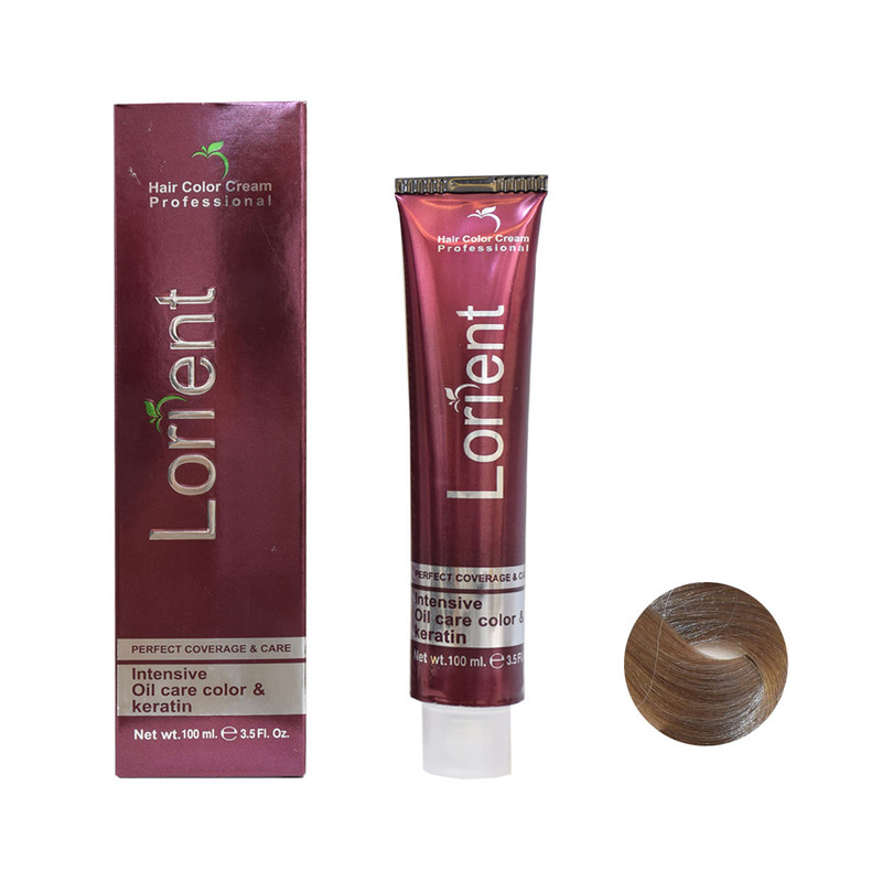 رنگ مو لورینت شماره S6 حجم 100 میلی لیتر رنگ شنی صحرایی