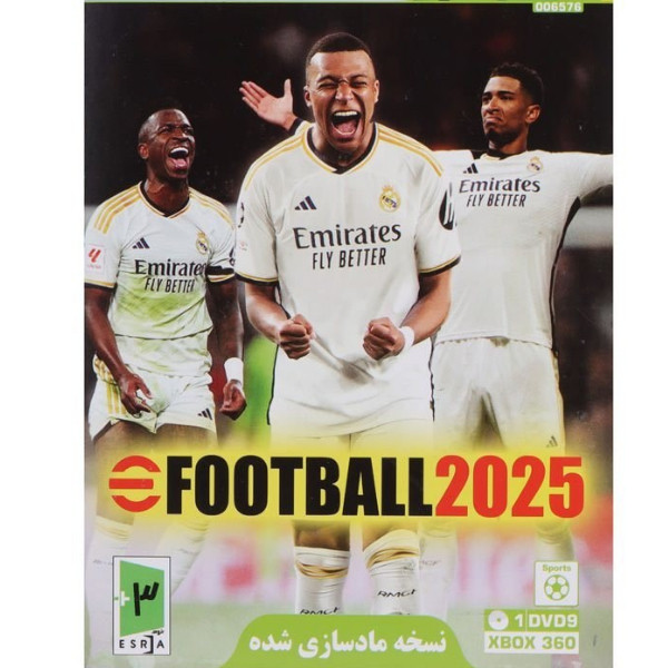 بازی ایکس باکس 360 مدل EFOOTBALL2025