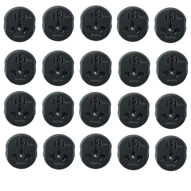 تبدیل 3 به 2 دیواری مرکان کد 3 بسته 20 عددی