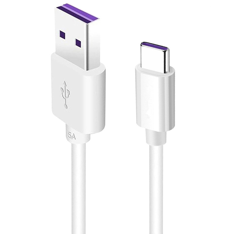 کابل تبدیل USB به USB-C مدل PURPLE-5A طول 1 متر
