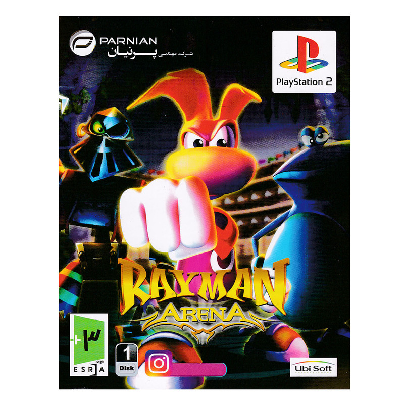 بازی سونی مدل بازی Rayman Arena مخصوص PS2