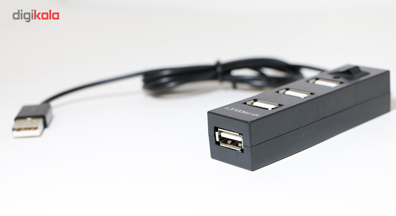 هاب 4 پورت USB 2.0 ایکس پی پروداکت مدل H806