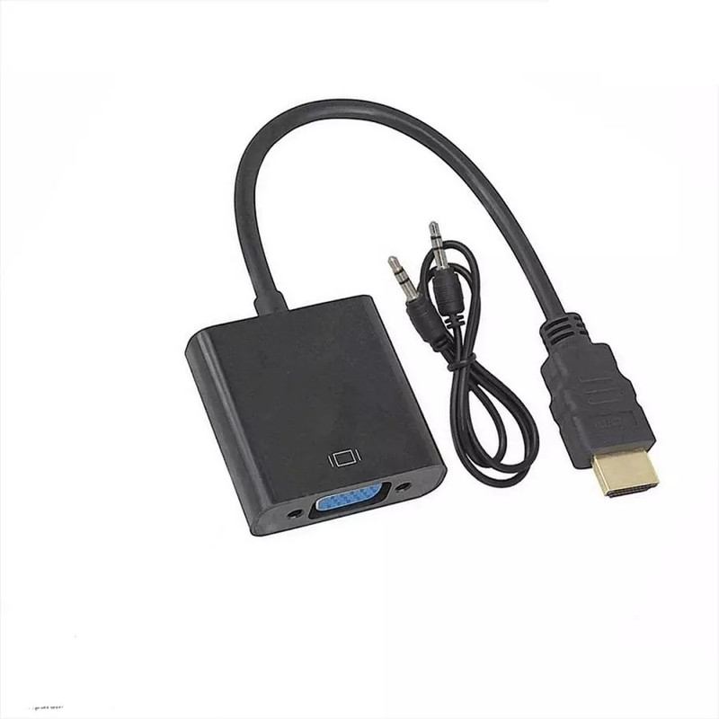 	 مبدل HDMI به VGA مدل 5855 به همراه کابل AUX
