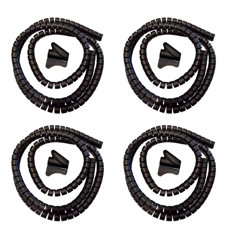  نظم دهنده کابل سیم زیپ مدل 015 طول 1.5 متر مجموعه 4 عددی