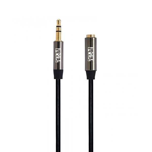 کابل افزایش طول AUX کی نت پلاس مدل KP-C1002 طول 1.5 متر