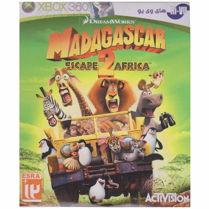 بازیِ Madagascar Escape 2 Afryca مخصوص ایکس باکس 360