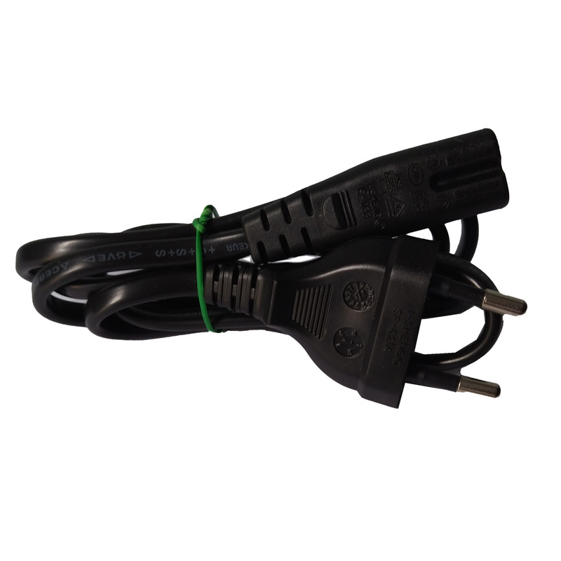 کابل برق دو پین کد 301 طول 1متر