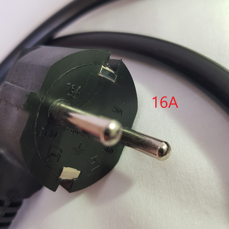 کابل برق سه پین منبع تغذیه کامپیوتر مدل 53.607 طول 1.5 متر