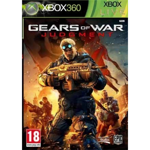 بازی ایکس باکس مدل gears of war judgment 