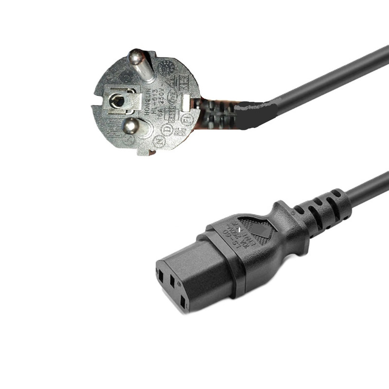 کابل برق سه پین منبع تغذیه کامپیوتر مدل HL013 طول 1/5 متر