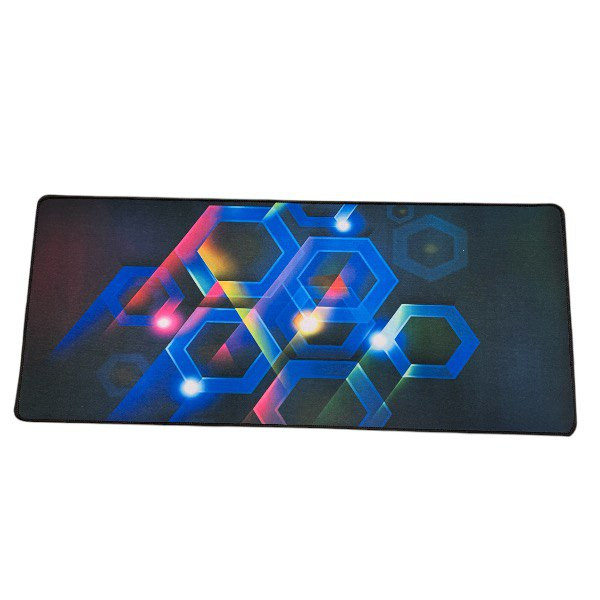 ماوس پد مخصوص بازی طرح شش ضلعی کد MP709