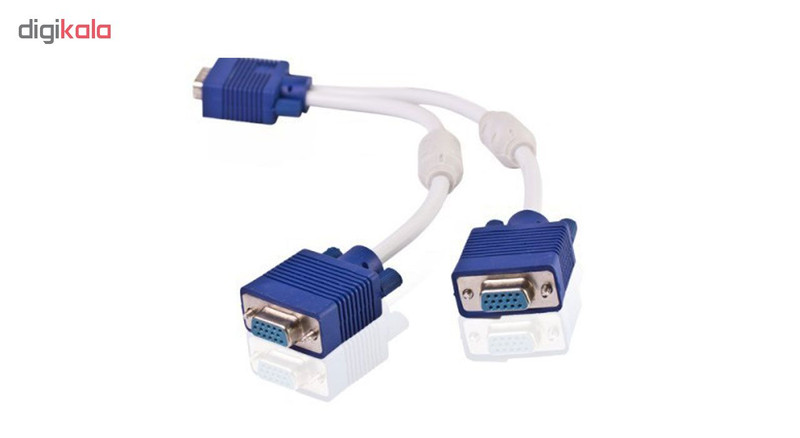 کابل 1 به 2 VGA کد 012 طول 0.3 متر