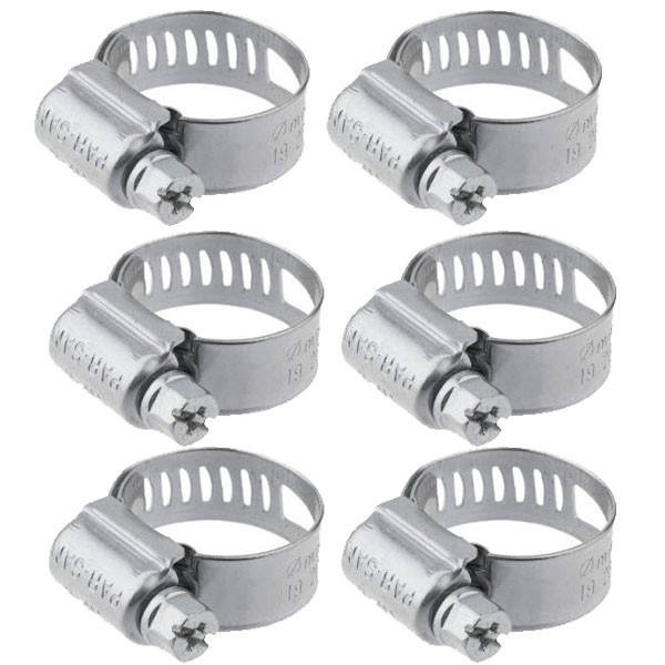 بست شلنگ ترک مدل DN-18-25 بسته 6 عددی