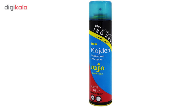 اسپری چسب مژده مدل MOJ3 حجم 300 میلی‌لیتر