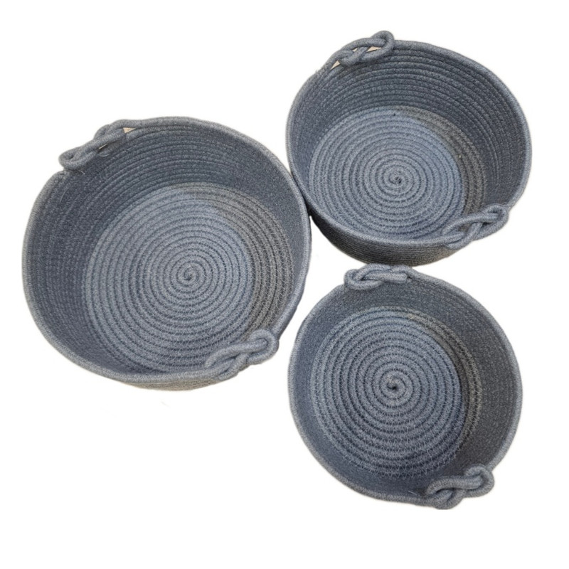 سبد نان و سبزی مدل p38 مجموعه ۳ عددی