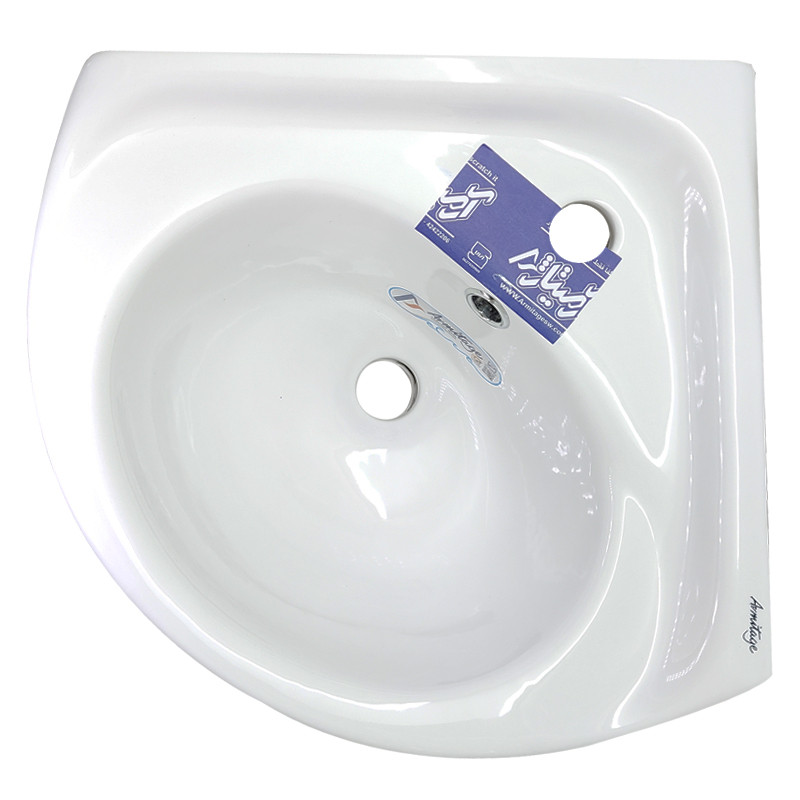 کاسه روشویی کنج آرمیتاژ مدل 45