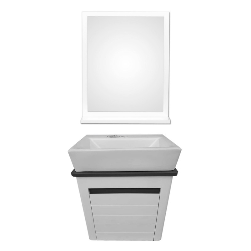 ست کابینت و روشویی مدل cm06 به همراه آینه