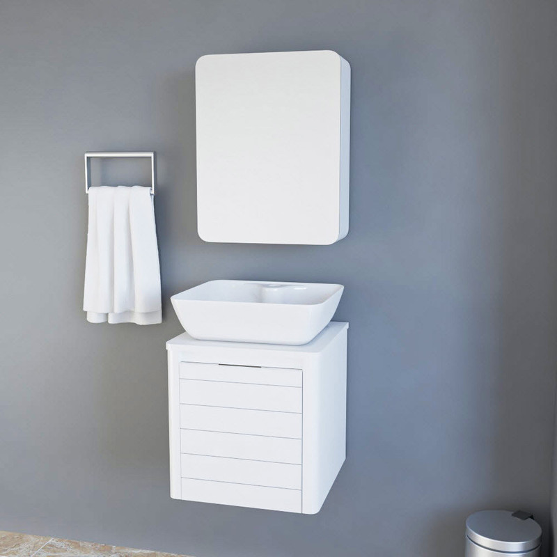 کابینت و روشویی مدل lux1140 به همراه اینه و باکس 