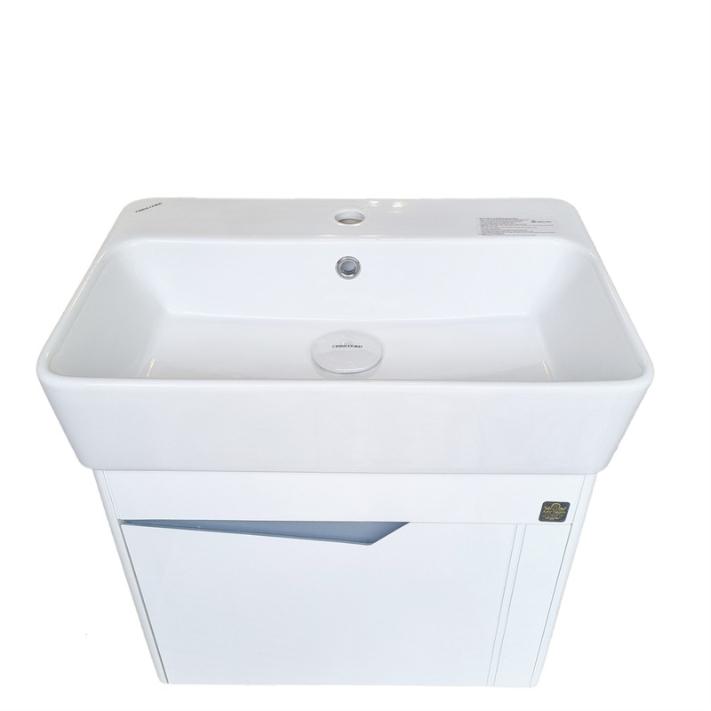 ست کابینت و روشویی چینی کرد مدل دیواری فیتونیا 60