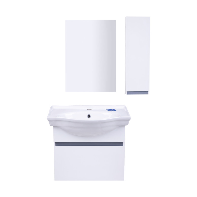 ست کابینت و روشویی مدل آرال کد 203 به همراه آینه و باکس