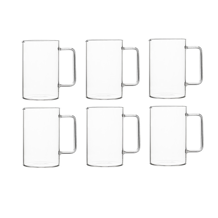 لیوان دلی مدل پیرکس کد GPBT-270 بسته 6 عددی