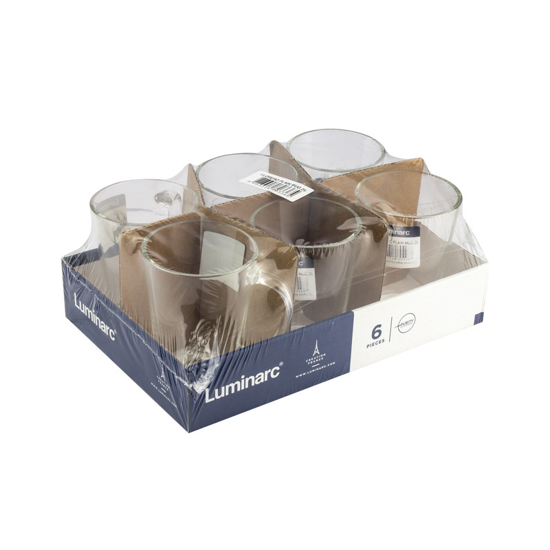 لیوان لومینارک مدل فلورا  بسته 6 عددی